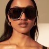 Other Angels Whisper | Retro Oversize Square Sunglasses