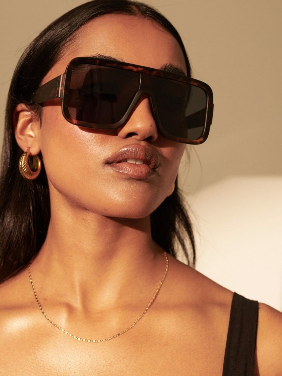 Other Angels Whisper | Retro Oversize Square Sunglasses