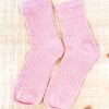 Other Angels Whisper | Knitted Cotton Crew Socks