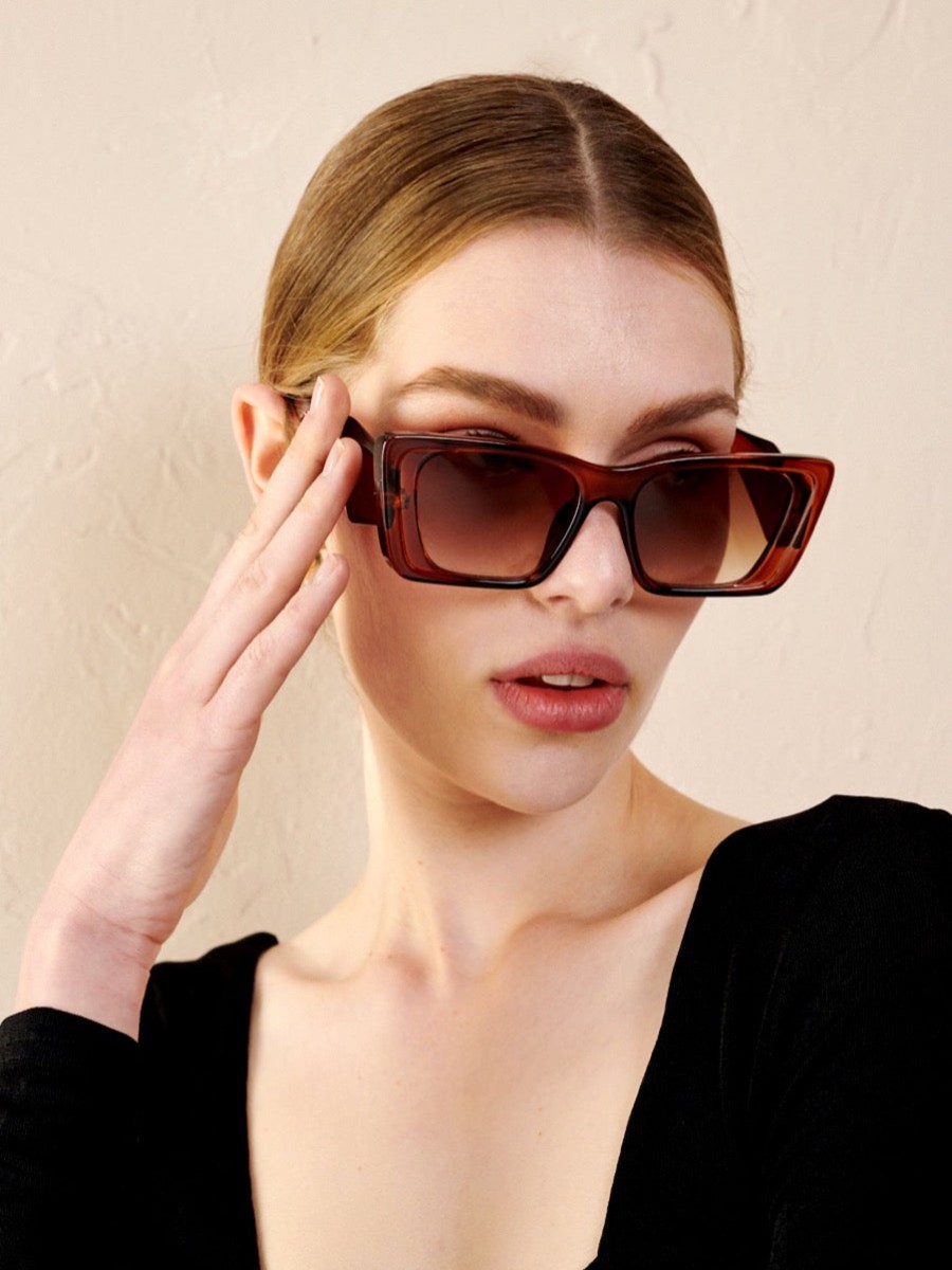 Other Angels Whisper | Lou Oversized Cat-Eye Sunglasses