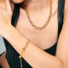 Jewellery Angels Whisper | Mix Chain 18K Gold Plated Necklace