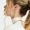 Jewellery Angels Whisper | Freya Twisted Hoop Earrings