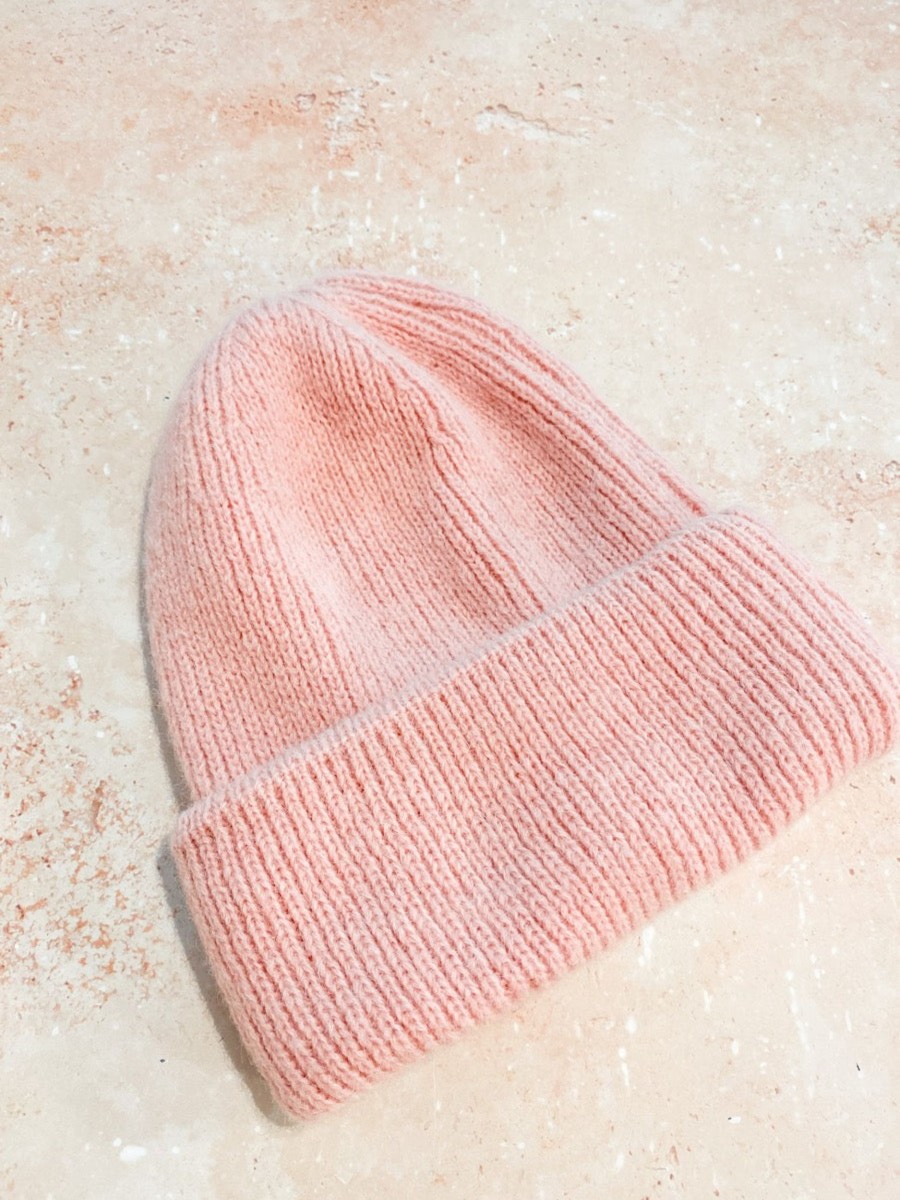 Headwear Angels Whisper | Solid Colour Plain Knit Beanie