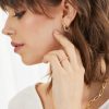 Jewellery Angels Whisper | Melia 18K Gold Plated Earrings