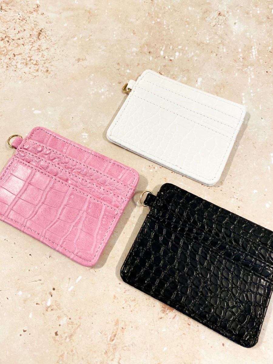 Bags Angels Whisper | Simple Croc Card Holder