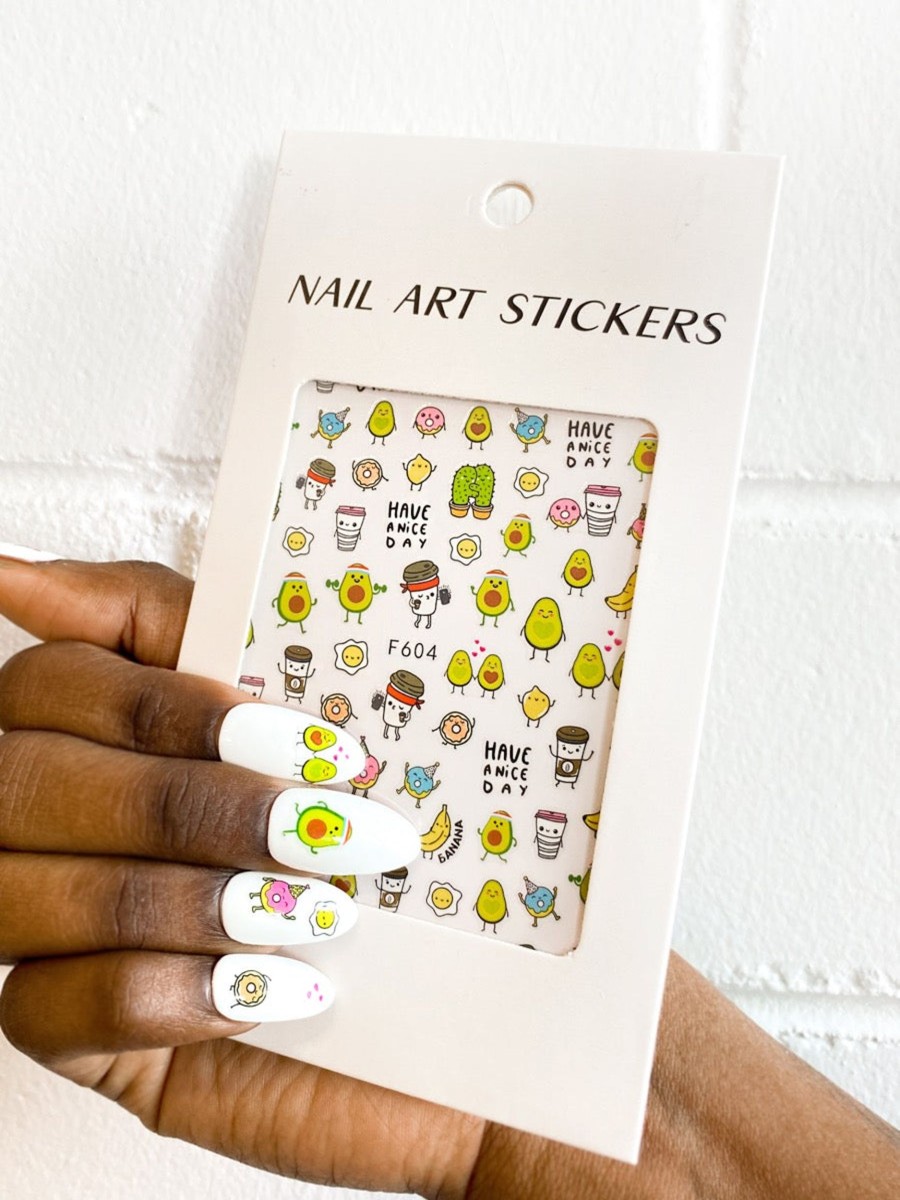 Other Angels Whisper | Brekkie Prints Nail Art Stickers