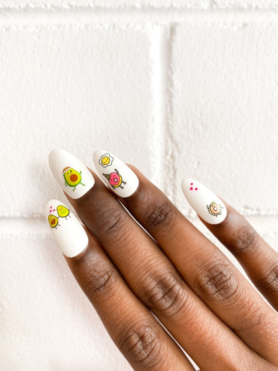 Other Angels Whisper | Brekkie Prints Nail Art Stickers