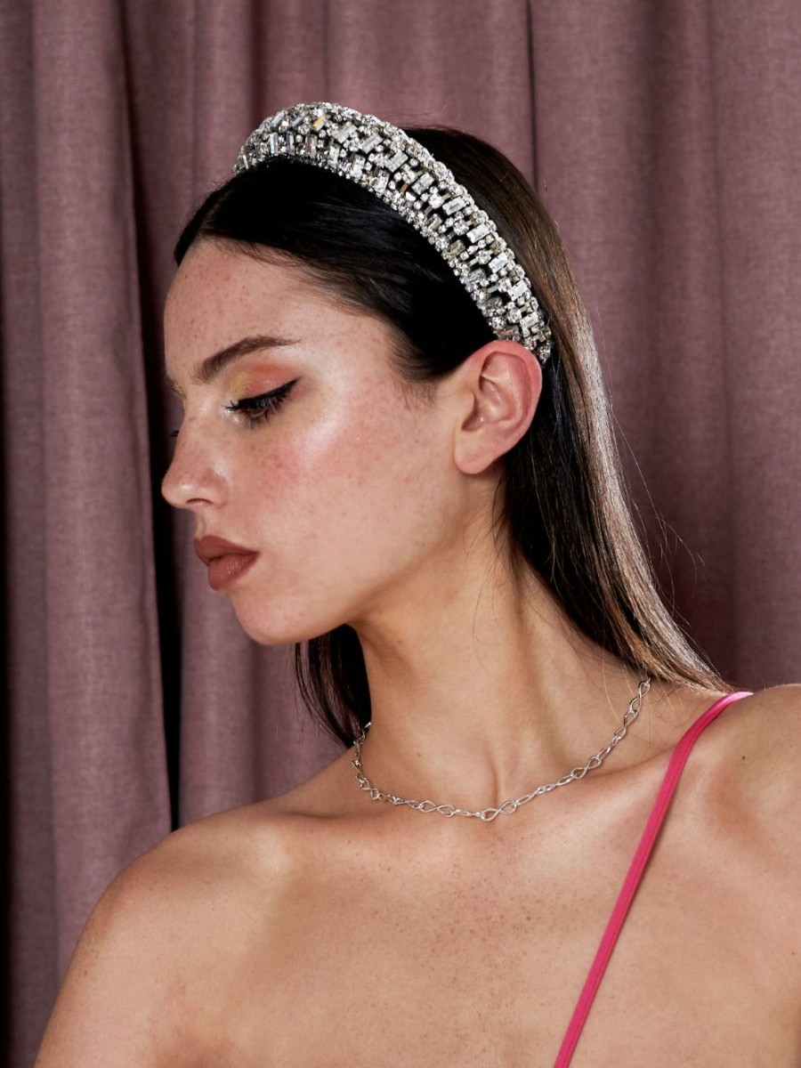 Hair Accessories Angels Whisper | Audie Diamante Embellished Headband