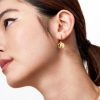 Jewellery Angels Whisper | Millia Gold Plated Coin Earring