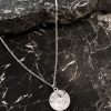 Jewellery Angels Whisper | Millia Silver Plated Coin Necklace