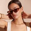 Other Angels Whisper | Catie Angular Sunglasses-Tort