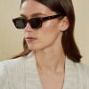 Other Angels Whisper | Jill Rectangular Frame Sunglasses