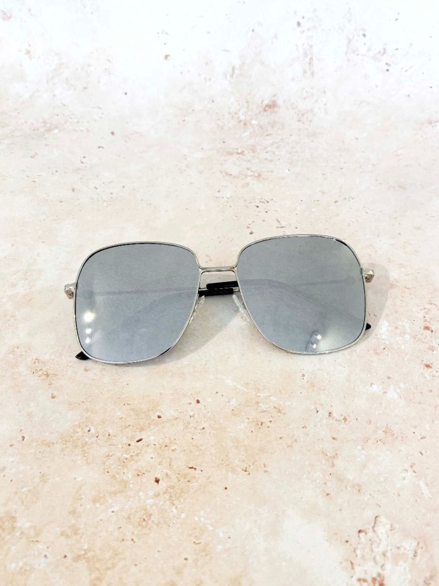 Other Angels Whisper | Saga Square Mirror Sunglasses