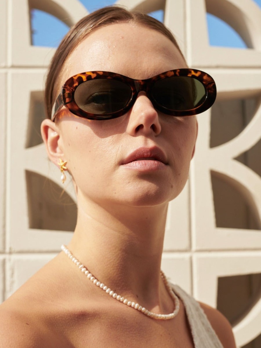 Other Angels Whisper | Ella Oval Circular Sunglasses