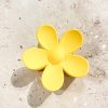 Hair Accessories Angels Whisper | Lola Flower Claw Clip Yellow