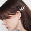 Hair Accessories Angels Whisper | Moon Shape Pearl Hair Pin