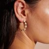 Jewellery Angels Whisper | Pearl Beaded Gold Plated Earrings