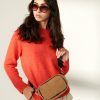 Bags Angels Whisper | Coco Shearling Camera Bag Brown