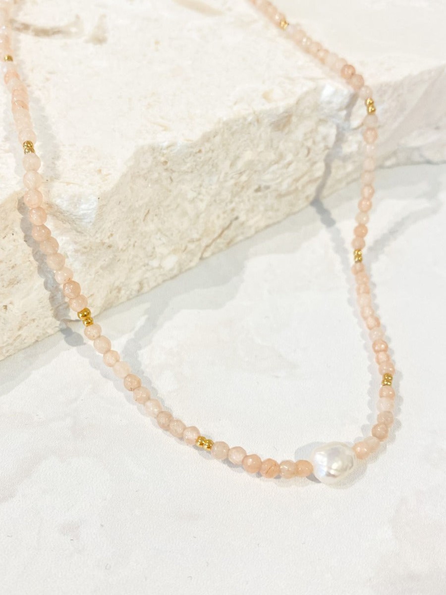 Jewellery Angels Whisper | Rosie Stone Beaded Necklace