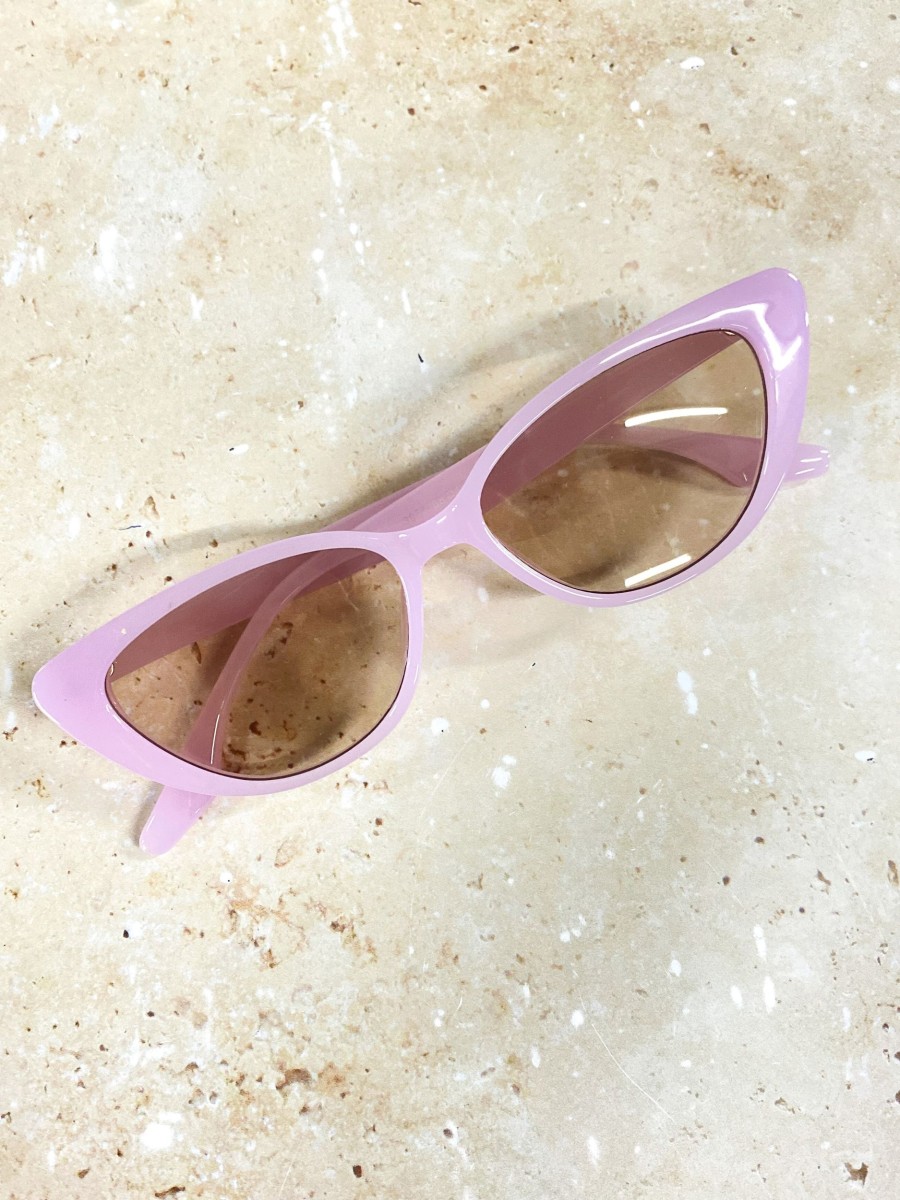 Other Angels Whisper | Cassie Cat-Eye Sunglasses-Lilac