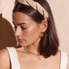 Hair Accessories Angels Whisper | Twisted Raffia Straw Headband