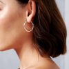 Jewellery Angels Whisper | 30Mm Classic Silver Plated Hoops