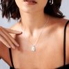 Jewellery Angels Whisper | Sun Charm Silver Plated Necklace