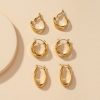 Jewellery Angels Whisper | Maya Twist Hoop Earring Set