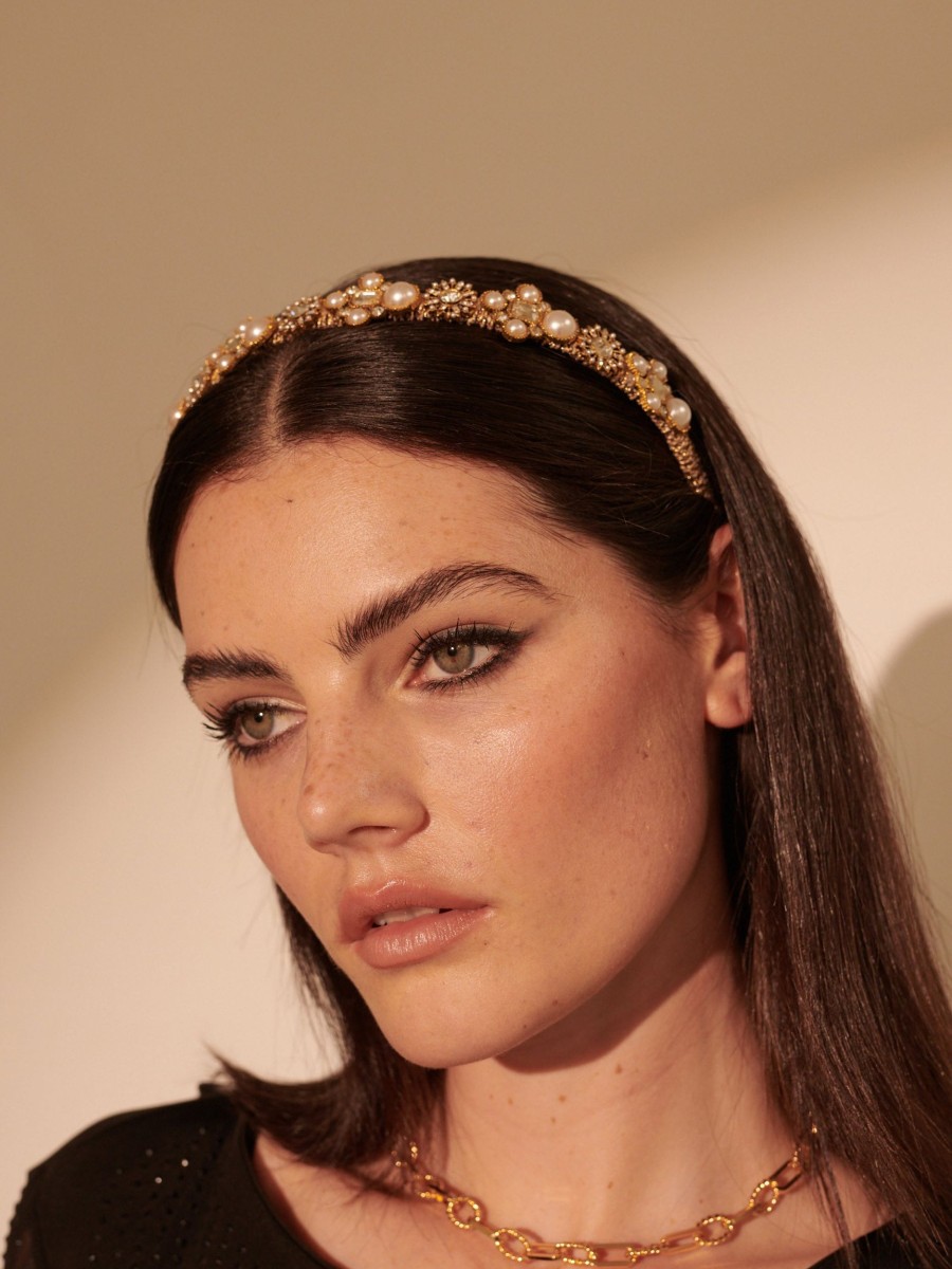 Hair Accessories Angels Whisper | Florence Gem Embellishment Headband