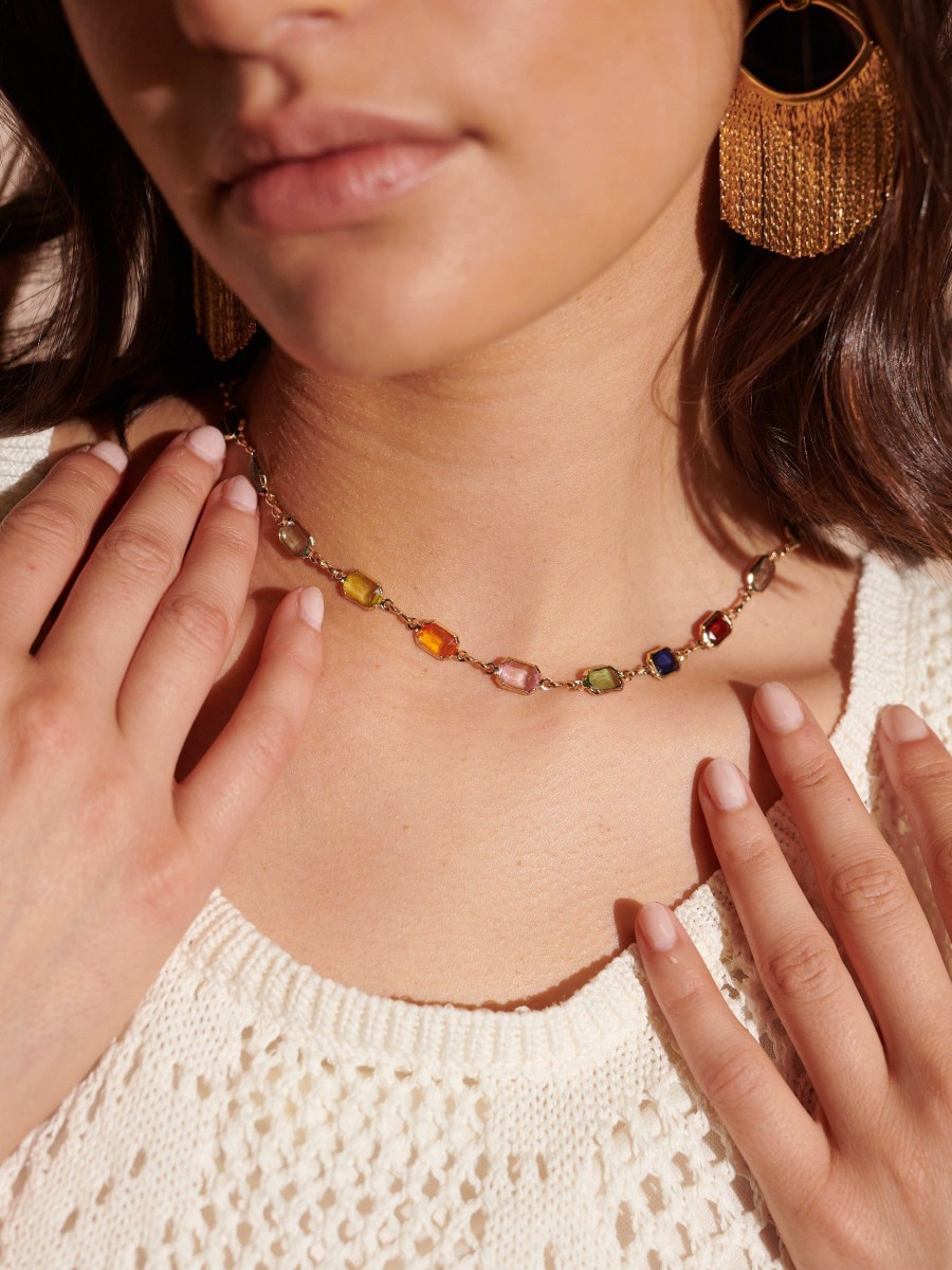 Jewellery Angels Whisper | Sorrento Beaded Vivid Necklace