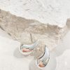 Jewellery Angels Whisper | Small Droplet Sterling Silver Plated Earrings