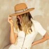 Headwear Angels Whisper | Inika Ribbon Trim Fedora Hat