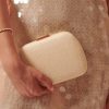 Bags Angels Whisper | Camden Woven Box Clutch