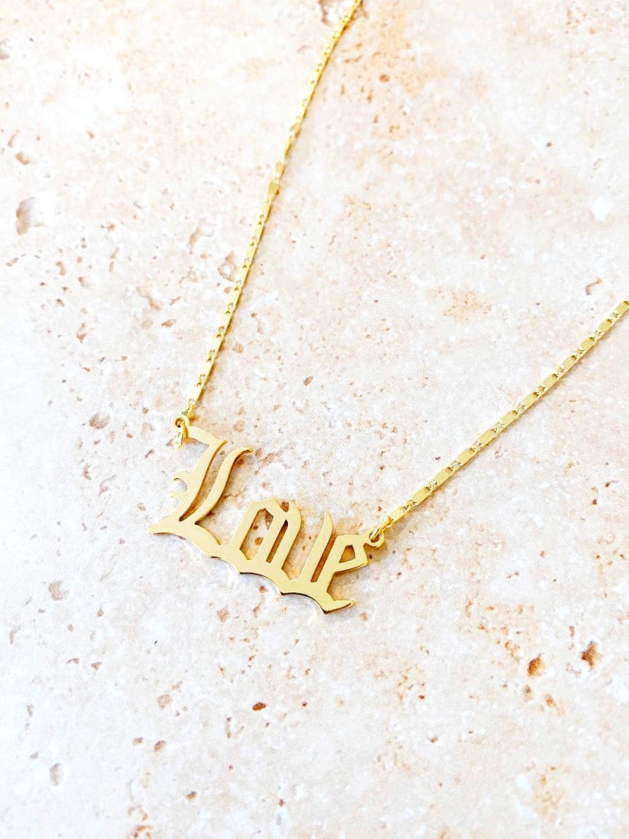 Jewellery Angels Whisper | Shanice Love Letter Necklace