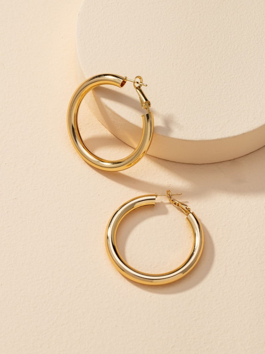 Jewellery Angels Whisper | Chiara Large Hoop Earrings