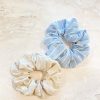 Hair Accessories Angels Whisper | Oatly Linen Scrunchie Pack