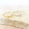 Jewellery Angels Whisper | Minimal Cross Bangle