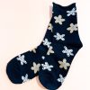 Other Angels Whisper | Jennifer Flower Crew Socks