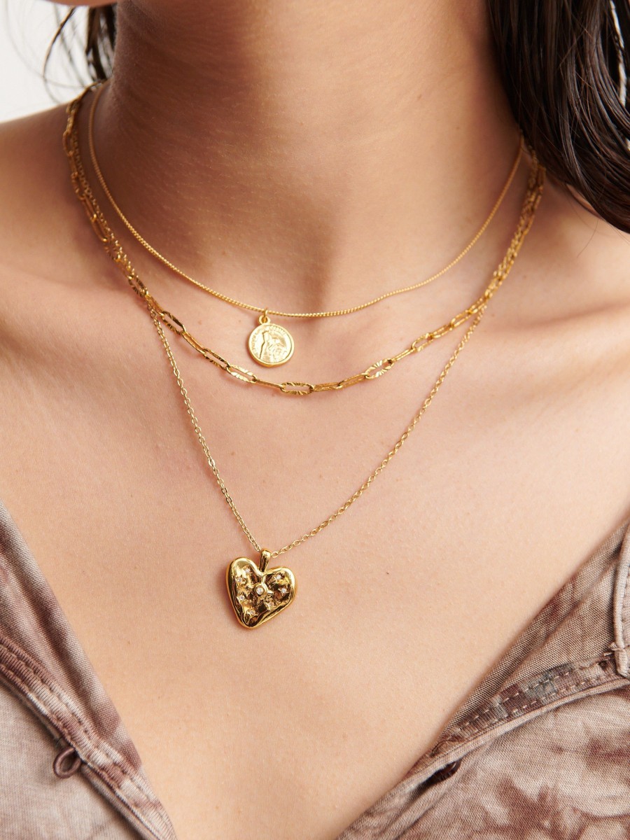 Jewellery Angels Whisper | Carmel 18K Gold Plated Necklace