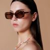 Other Angels Whisper | Portia Rectangular Sunglasses