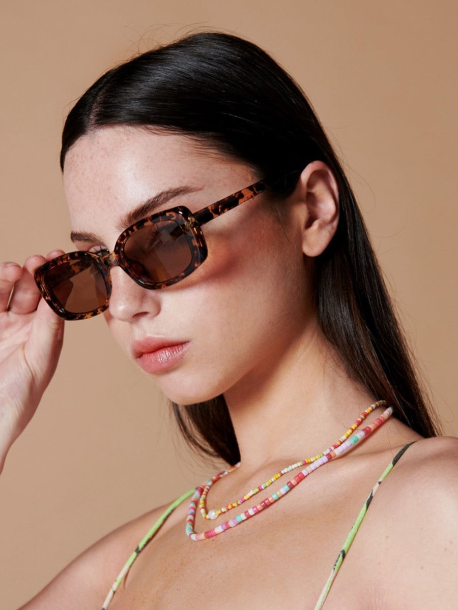 Other Angels Whisper | Portia Rectangular Sunglasses