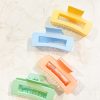 Hair Accessories Angels Whisper | [Restocked] Large Rectangular Matte Claw Clip