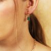 Jewellery Angels Whisper | Airin Stone 18K Gold Plated Earrings