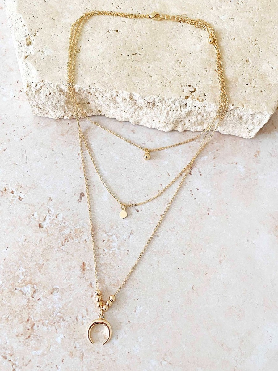 Jewellery Angels Whisper | Lumi Long Layered Fine Necklace