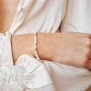 Jewellery Angels Whisper | Pearl Beaded Gold Plated Bracelet