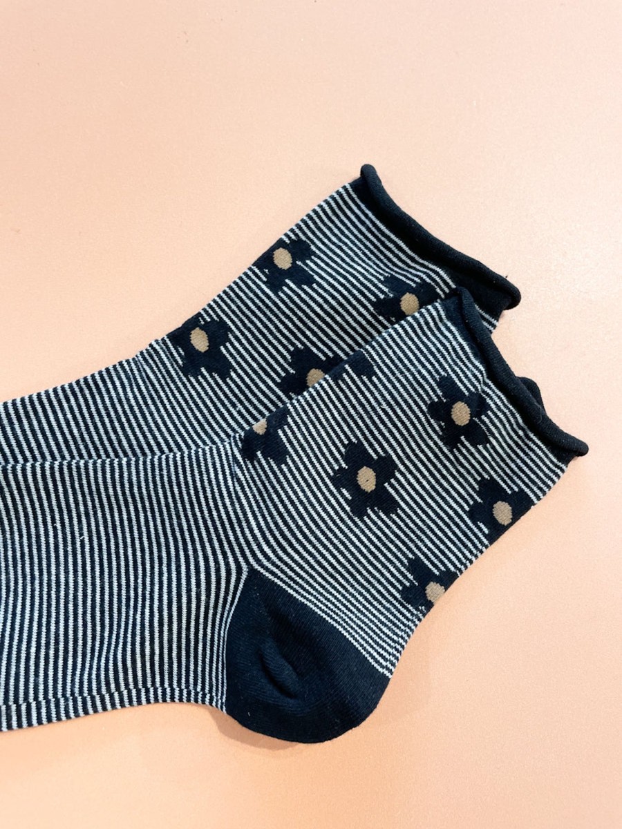 Other Angels Whisper | Daisy Small Stripe Socks