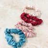 Hair Accessories Angels Whisper | Jewel Satin Slim Scrunchie Pack