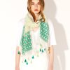 Scarves Angels Whisper | Bold Block Print Lightweight Scarf