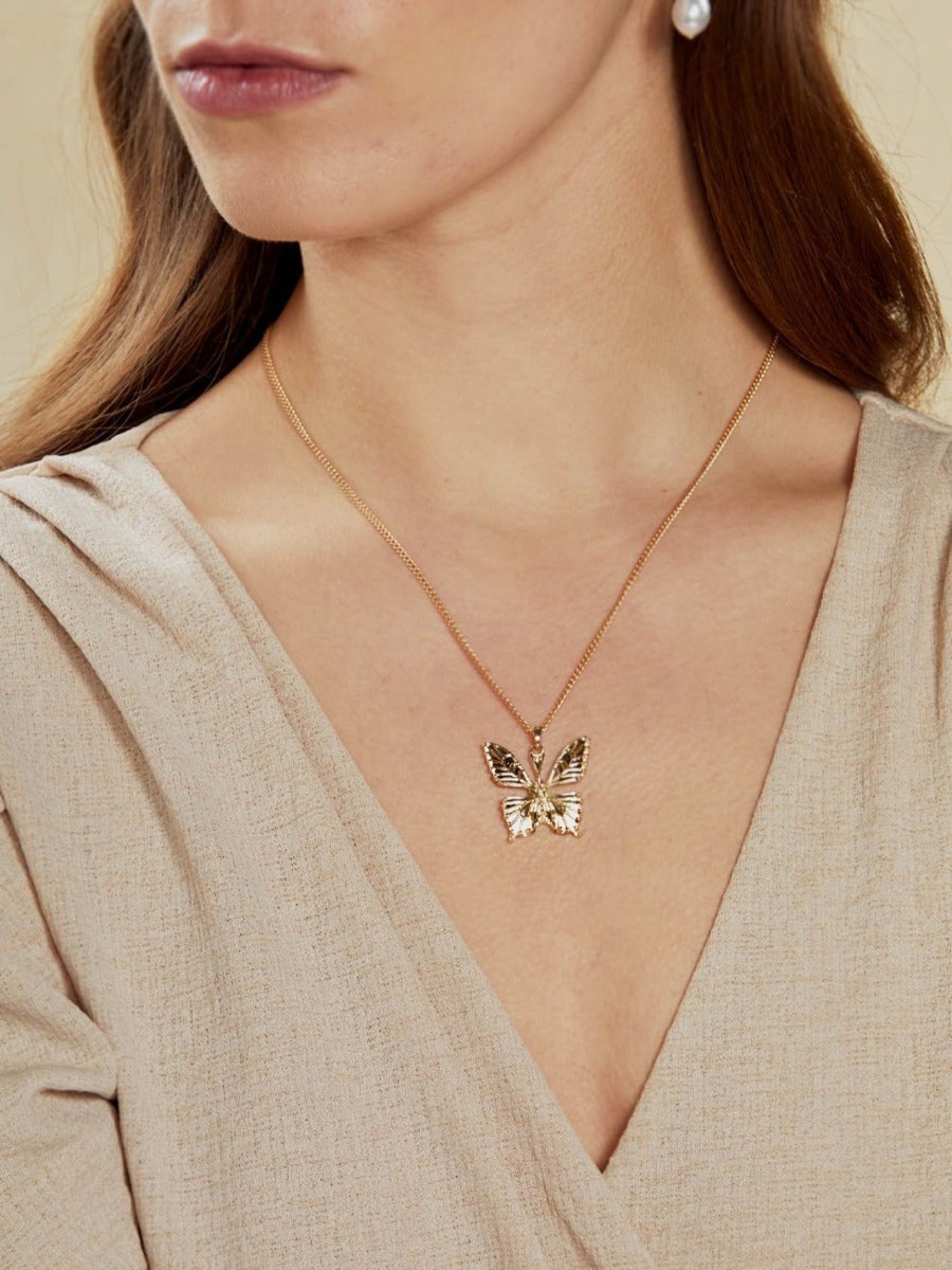 Jewellery Angels Whisper | Olivier Butterfly Necklace