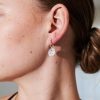 Jewellery Angels Whisper | Millia Silver Plated Coin Earring